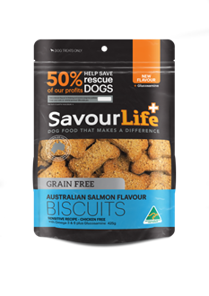 Savour Life Grain Free Salmon Biscuit 500g