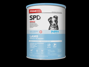 Prime 100 SPD Air Dried Lamb Apple & Blueberry PUPPY 600g