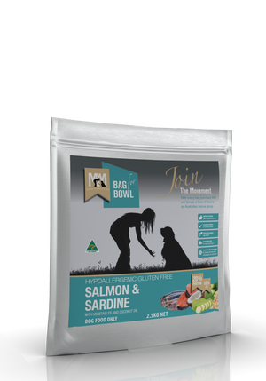 Mfm Dog Salmon Sardine Gluten Free Blue 2.5Kg