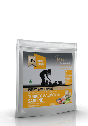 Mfm Puppy Turkey Salmon Sardine Gluten Free Gold 2.5Kg