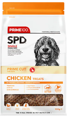Prime 100 SPD Chicken Treats 100g