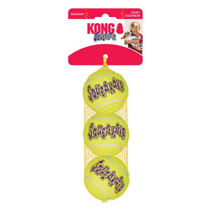 Kong Airdog Squeaker Balls Med 3Pk Ast2