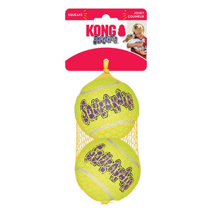 Kong Airdog Squeaker Balls Lge 2Pk Ast1