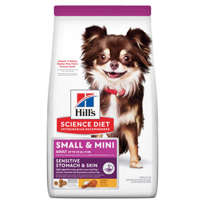 Hills Science Diet Dog Adult Sensitive Skin & Stomach Small & Mini  1.81kg