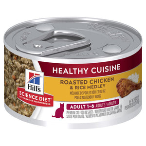 Hills Science Diet Cat Healthy Cuisine Adult Chicken & Rice 79g