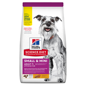 Hills Science Diet Dog Adult Senior 7+ Small & Mini 1.5kg