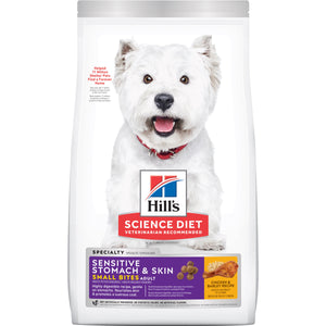 Hills Science Diet Dog Adult Sensitive Skin & Stomach Small Bites 1.81kg