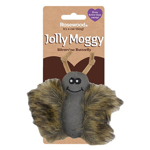 Jolly Moggy Silverine Butterfly Cat Toy