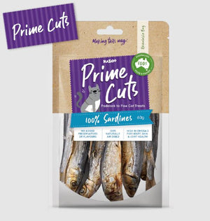 Kazoo Prime Cuts For Cats Sardines 60g