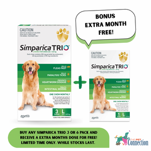 Simparica Trio 20.1-40kg Green 3pk
