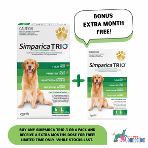 Simparica Trio 20.1-40kg Green 6pk