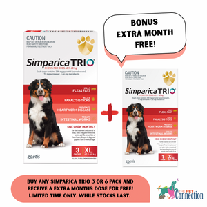Simparica Trio 40.1-60kg Red 3pk