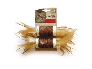 Natura Rolls Cat Toy 2pk