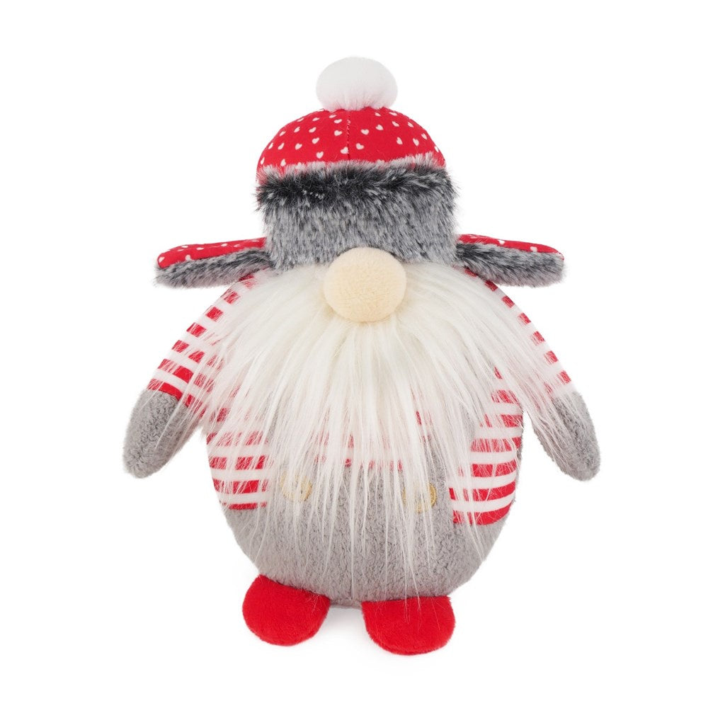 Cupid And Comet  Xmas Festive Plush Santa Gonk Dog Toy