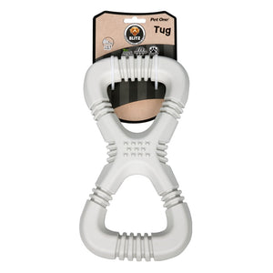 Blitz Rubber Tug Grey Dog Toy Large