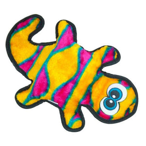 Outward Hound Durablez Gecko Orange and Pink 2 Squeakers