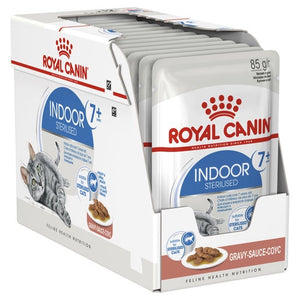 Royal Canin Cat Indoor 7+ Gravy 85g x 12