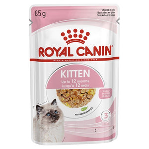 Royal Canin Cat Kitten Instinctive Jelly 85g Single Pouch