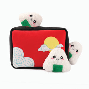 HugSmart Puzzle Hunter Foodie Japan Bento Box Dog Toy