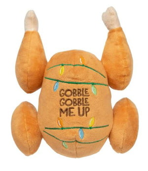 Xmas Dog Toy Fuzzyard Gobble Gobble Me Up Turkey