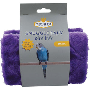 Snuggle Pals Bird Hide Small Purple