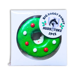 Huds and Toke Xmas Big Christmas Doggy Donut in Gift Box