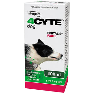 4Cyte Dog Epiitalis Forte Joint Supplement Gel 200ml
