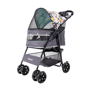 Ibiyaya Cloud 9 Pet Stroller for Cats and Dogs up to 20kg - Mint Green