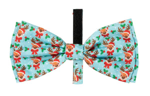 Xmas Fuzzyard Bowtie Blitzen Blizzard Sml