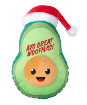 Xmas Dog Toy Fuzzyard Avo Great Woofmas