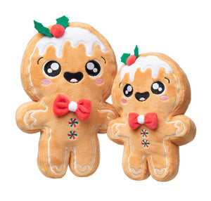 Xmas Fuzzyard Mistle-Dough Dog Toy Lge