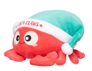 Xmas Fuzzyard Santa Claws Dog Toy