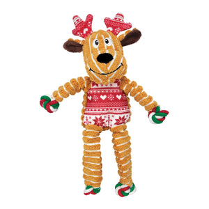 Kong Xmas Holiday Floppy Knots Reindeer Assorted Sm/Md 2024