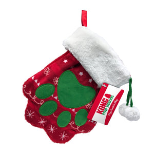 Kong Xmas Holiday Stocking Paw Lg 2022