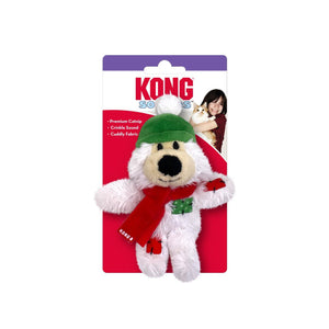 Kong Xmas Holiday Softies Bear Assorted 2024