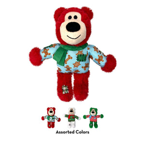 Kong Xmas Holiday Wild Knots Bear Assorted 2024