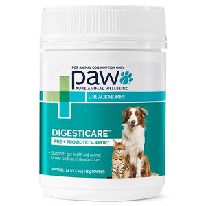 PAW Digesticare Pre and Pro Biotic For Dogs and Cats 143g