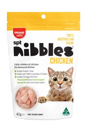 Prime Nibbles Chicken Cat Treats 40g