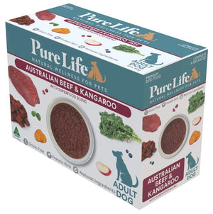 Pure Life Dog Adult Australian Beef and Kangaroo Sachet 90g x12