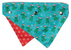 Xmas Fuzzyard Bandana Tree Rex S/M