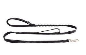 Rogz Dog Lead Bungee Lead Med Black