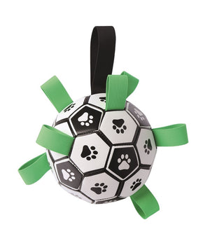 M-Pets Soccer Ball With Pump Dog Toy