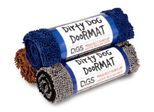 Dirty Dog Doormat Grey Large