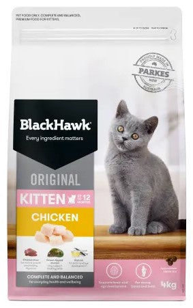 Black Hawk Cat Kitten Chicken 4kg