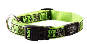 Rogz Dog Collar Lime Juice Xlg