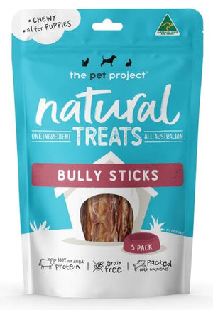 The Pet Project Bully Stick 5pk