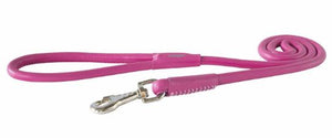 Rogz Leather Lead (13mm) - Pink