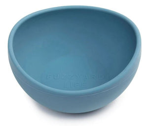 Fuzzyard Life Silicone Bowl - French Blue