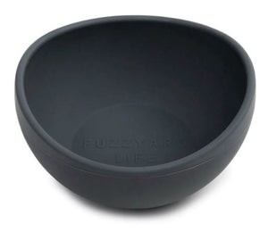 FuzzYard Life Silicone Bowl - Slate Grey