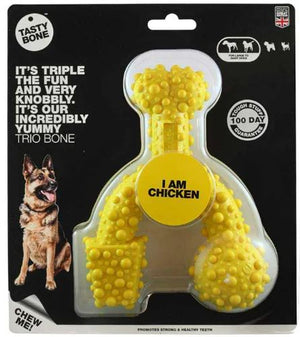 Tasty Bone Nylon Trio Bone Chicken Large